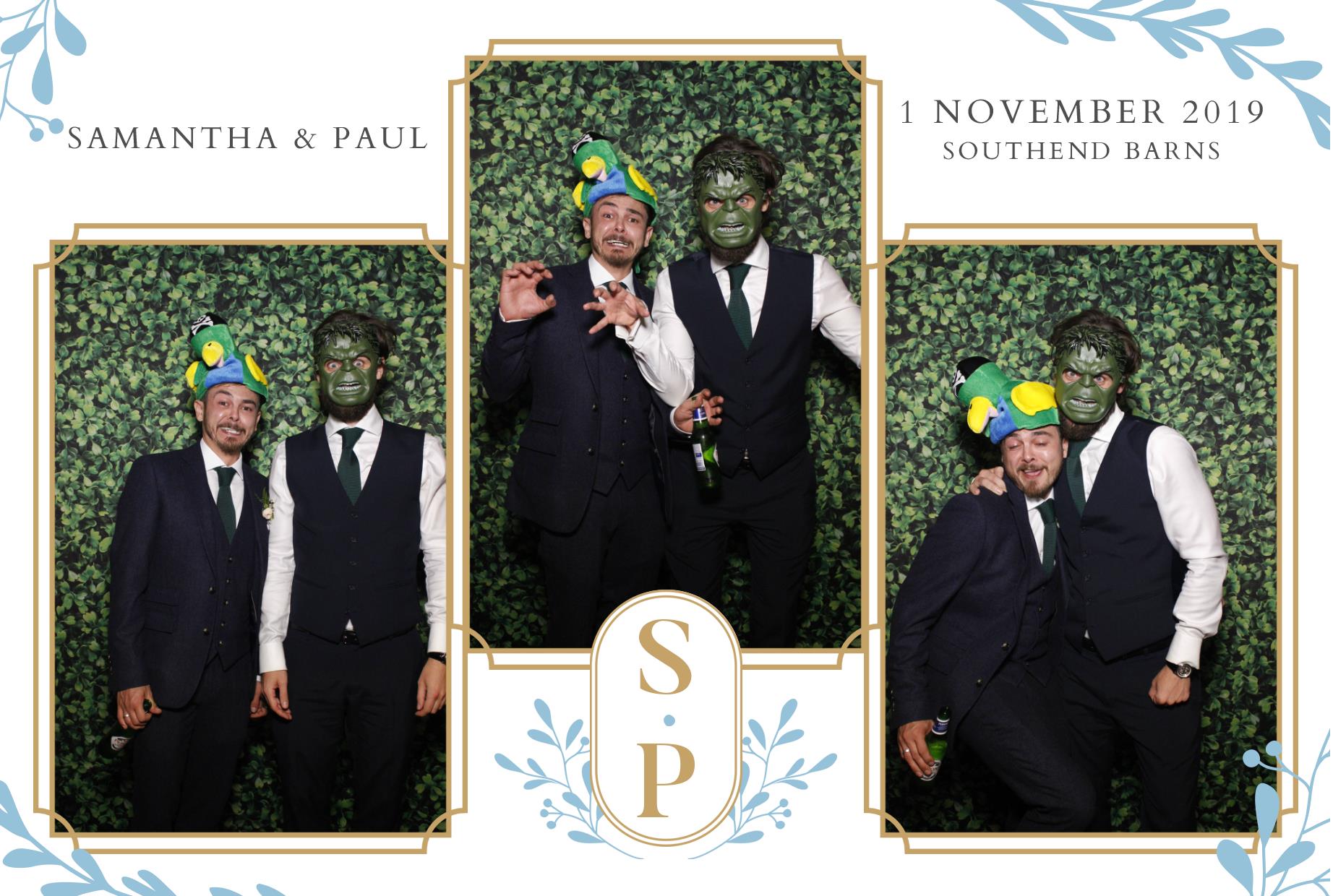 Paul and Samantha's Wedding | View more photos from the event at gallery.myphotoboothexperience.co.uk/u/MyPhotoBoothExperienceLtd/Paul-and-Samanthas-Wedding